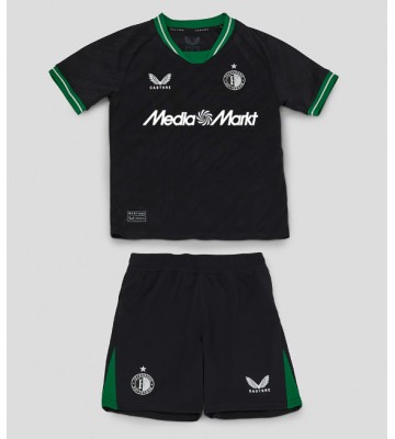 Feyenoord Replica Away Stadium Kit for Kids 2024-25 Short Sleeve (+ pants)